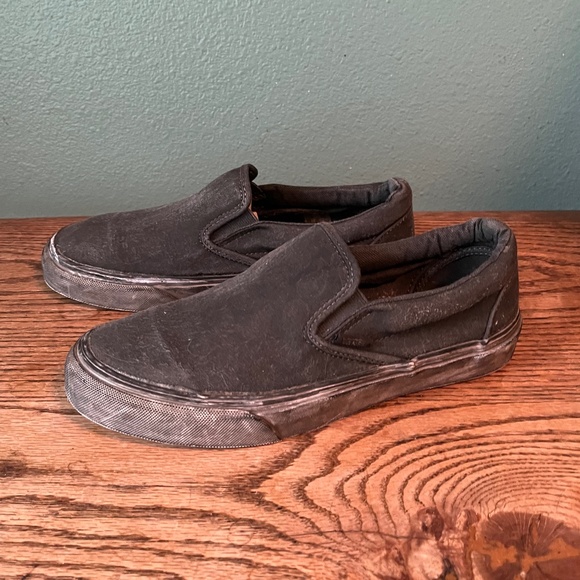 Vans Slip Ons Urban Street Wear Style Womens Size 7 Mens Size 5.5 - Picture 4 of 7